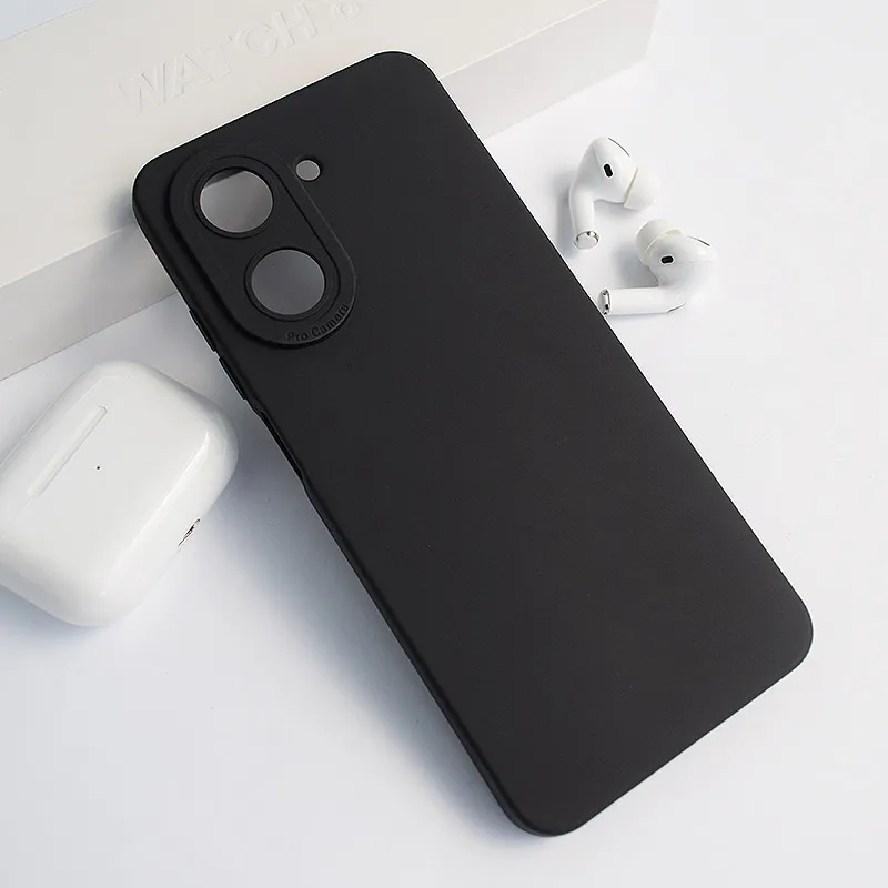 Maska za Xiaomi Redmi A5 (2025) (173 mm) Silikon Pro Camera crna