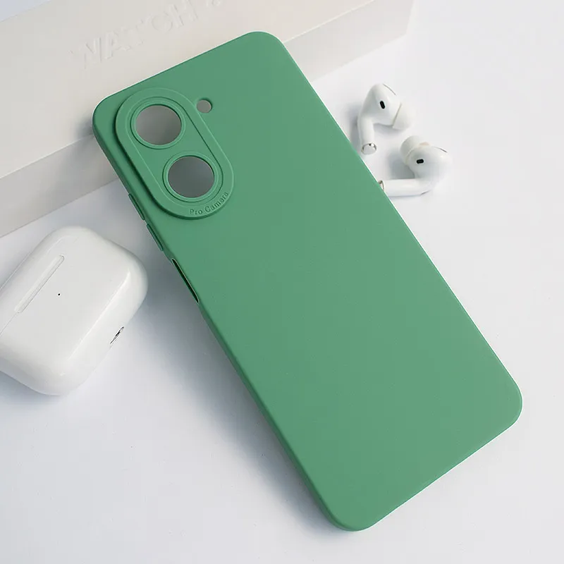 Maska za Xiaomi Redmi A5 (2025) (173 mm) Silikon Pro Camera zelena