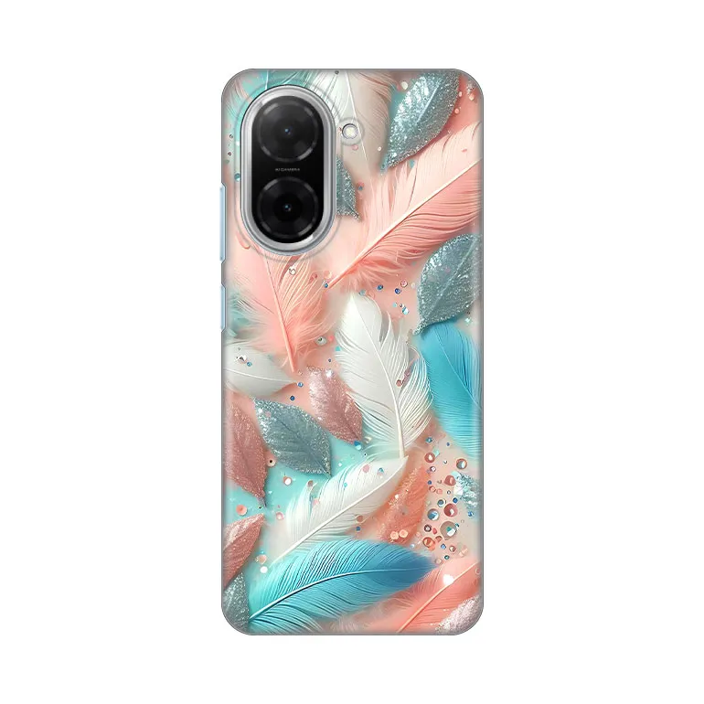 Maska za Xiaomi Redmi A5(173mm) Pastel Feathers Silikonska Print