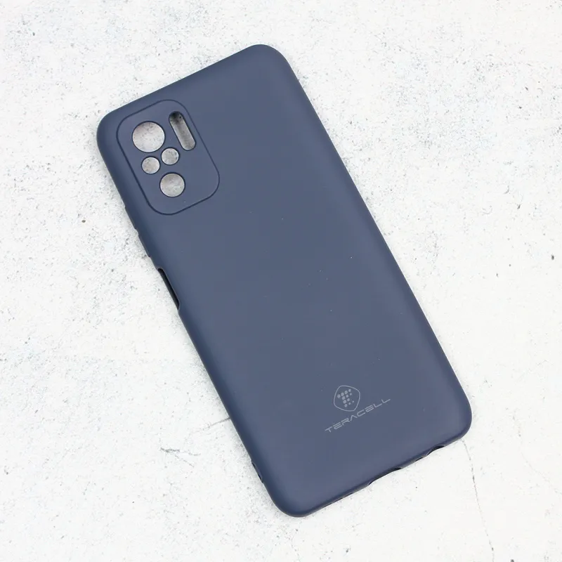 Maska za Xiaomi Redmi Note 10 4G/Note 10s mat Teracell Giulietta tamno plava