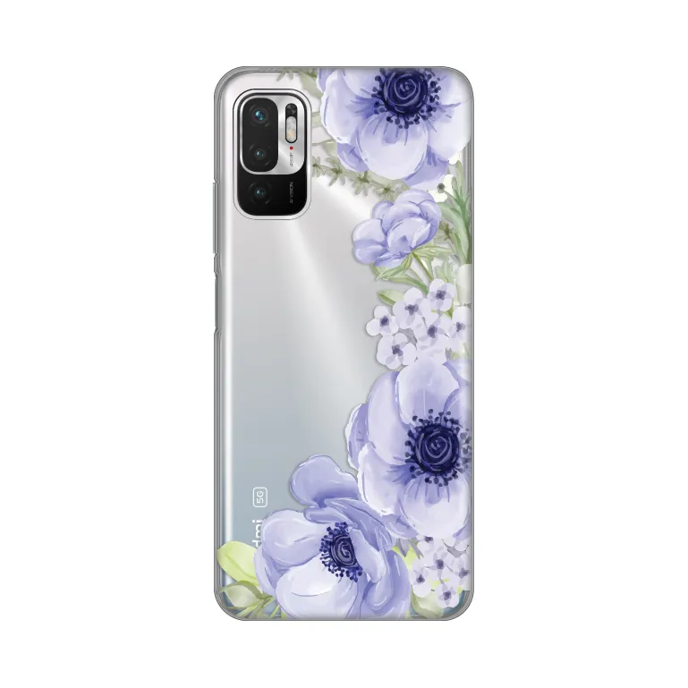 Maska za Xiaomi Redmi Note 10 5G Blue Roses Silikonska Print Skin