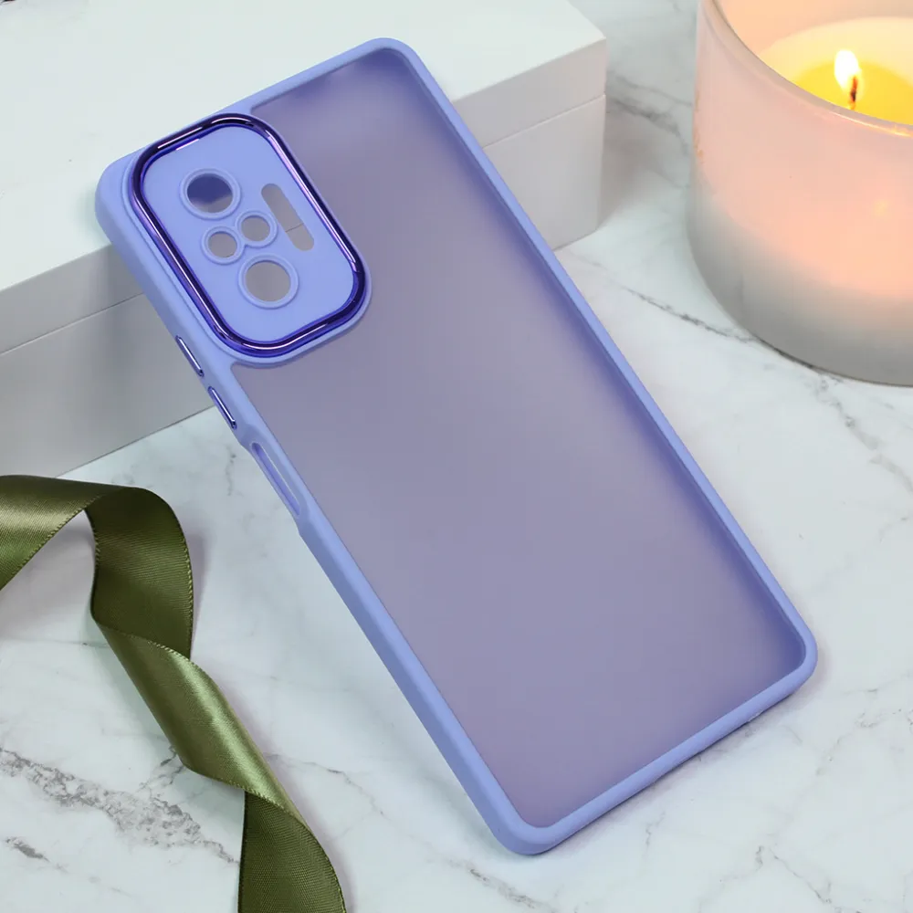 Maska za Xiaomi Redmi Note 10 Pro/Note 10 Pro Max Shining Camera ljubičasta