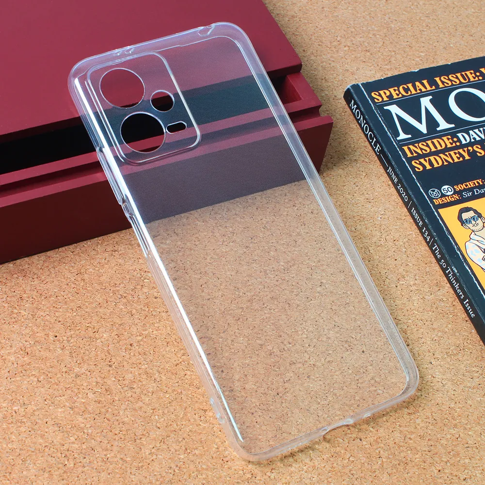 Maska za Xiaomi Redmi Note 12 5G (EU) transparent silikonska Ultra Thin