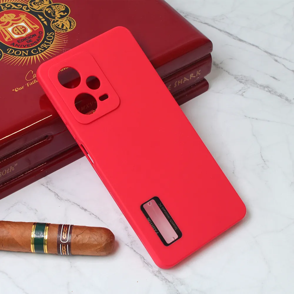 Maska za Xiaomi Redmi Note 12 Pro 5G (EU) Soft Silicone crvena