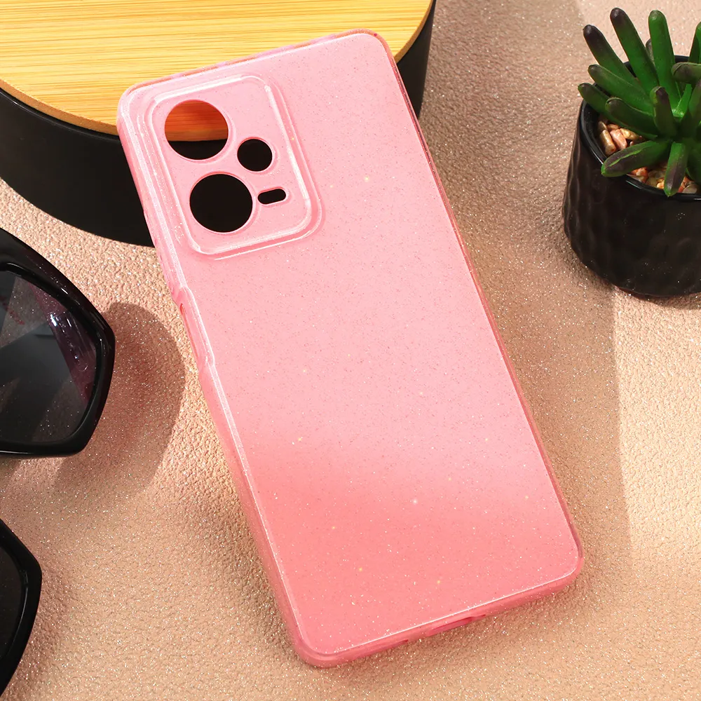 Maska za Xiaomi Redmi Note 12 Pro Plus (EU) Sparkle Dust roze