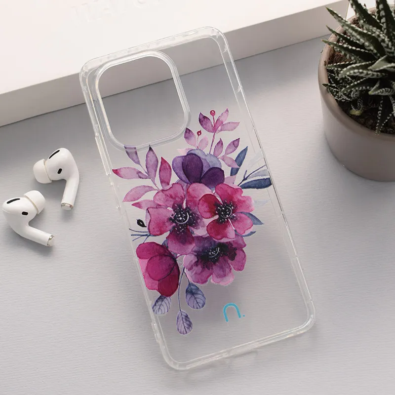 Maska za Xiaomi Redmi Note 13 4G (EU) Flowers Nanobit Print