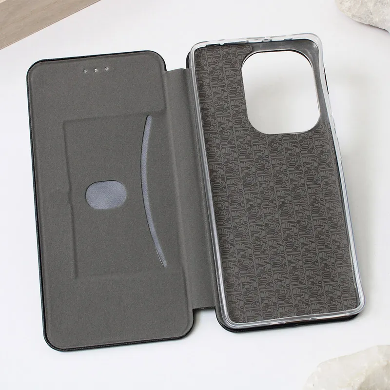 Maska za Xiaomi Redmi Note 13 Pro 4G (EU) na preklop Teracell Flip Premium crna