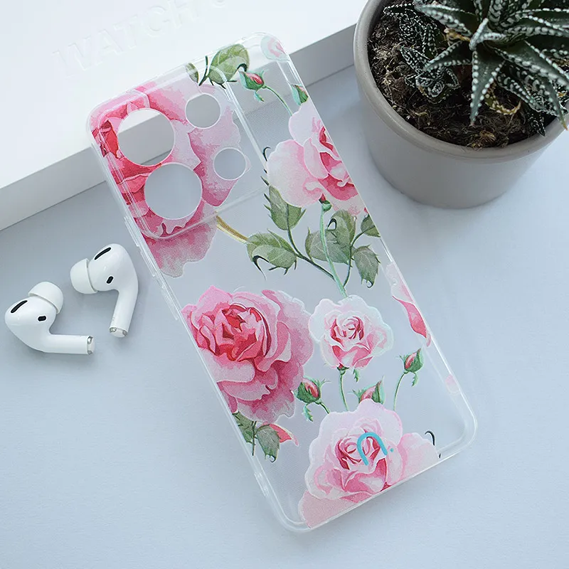 Maska za Xiaomi Redmi Note 13 Pro 5G Roses Nanobit Print