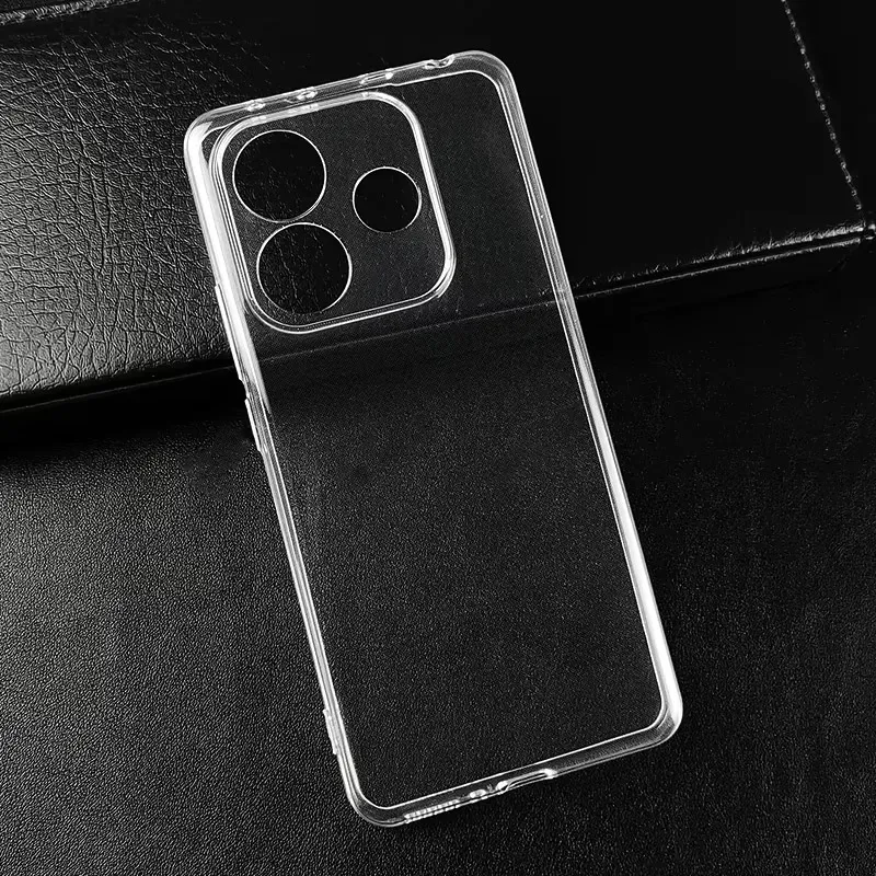 Maska za Xiaomi Redmi Note 14 5G (EU) Skin Silikon transparent