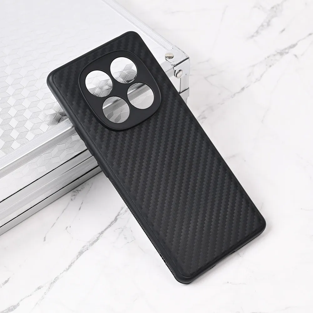 Maska za Xiaomi Redmi Note 14 Pro 4G (EU) Carbon fiber crna
