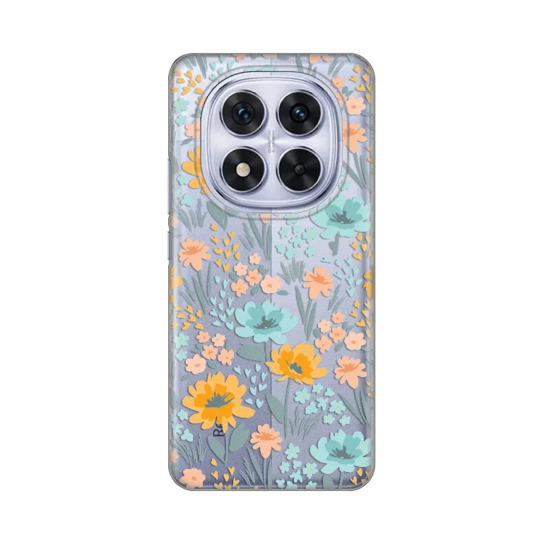 Maska za Xiaomi Redmi Note 14 Pro 5G (EU) Lovely Flowers Silikonska Print Skin