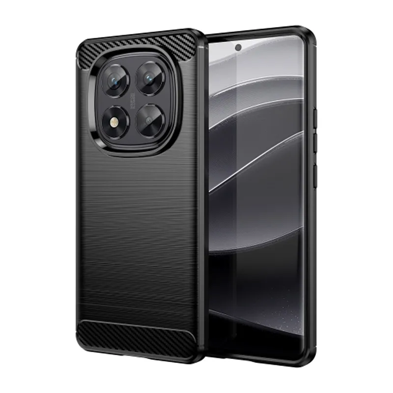 Maska za Xiaomi Redmi Note 14 Pro 5G (EU) Silicone Defender crna