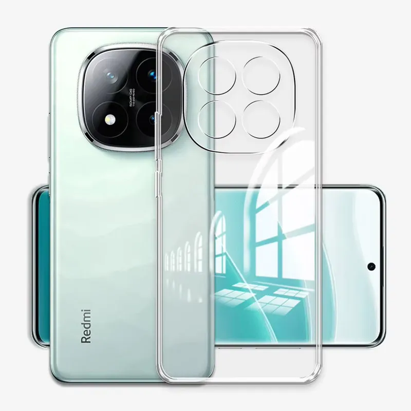 Maska za Xiaomi Redmi Note 14 Pro 5G (EU) Skin Silikon transparent