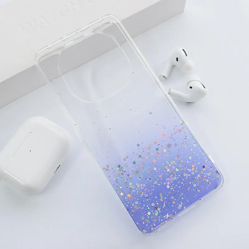 Maska za Xiaomi Redmi Note 14 Pro 5G Stardust ljubičasta