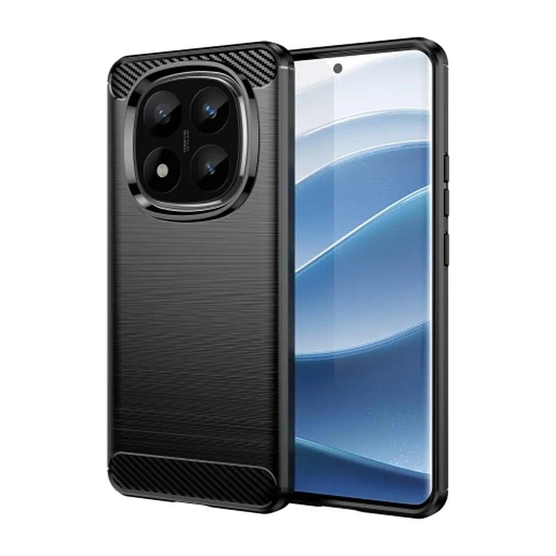 Maska za Xiaomi Redmi Note 14 Pro Plus 5G (EU) Silicone Defender crna