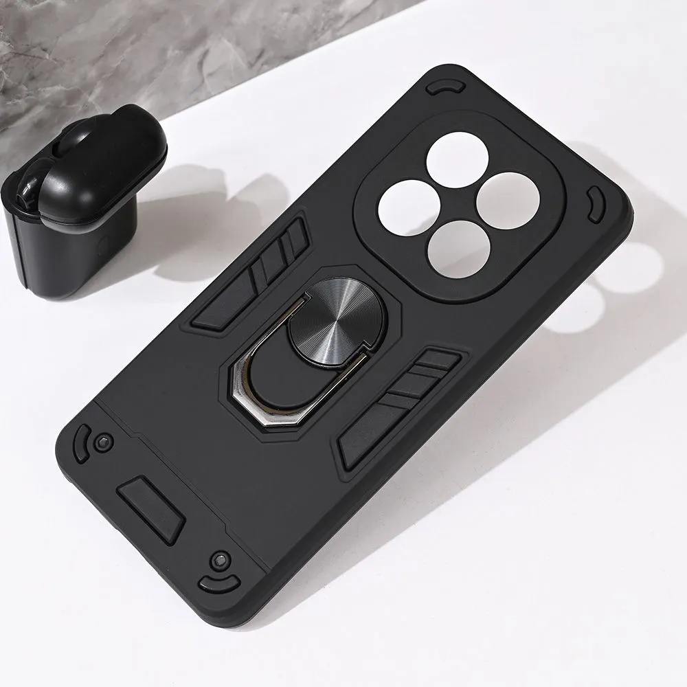 Maska za Xiaomi Redmi Note 14 Pro Plus (EU) crna Hard Ring