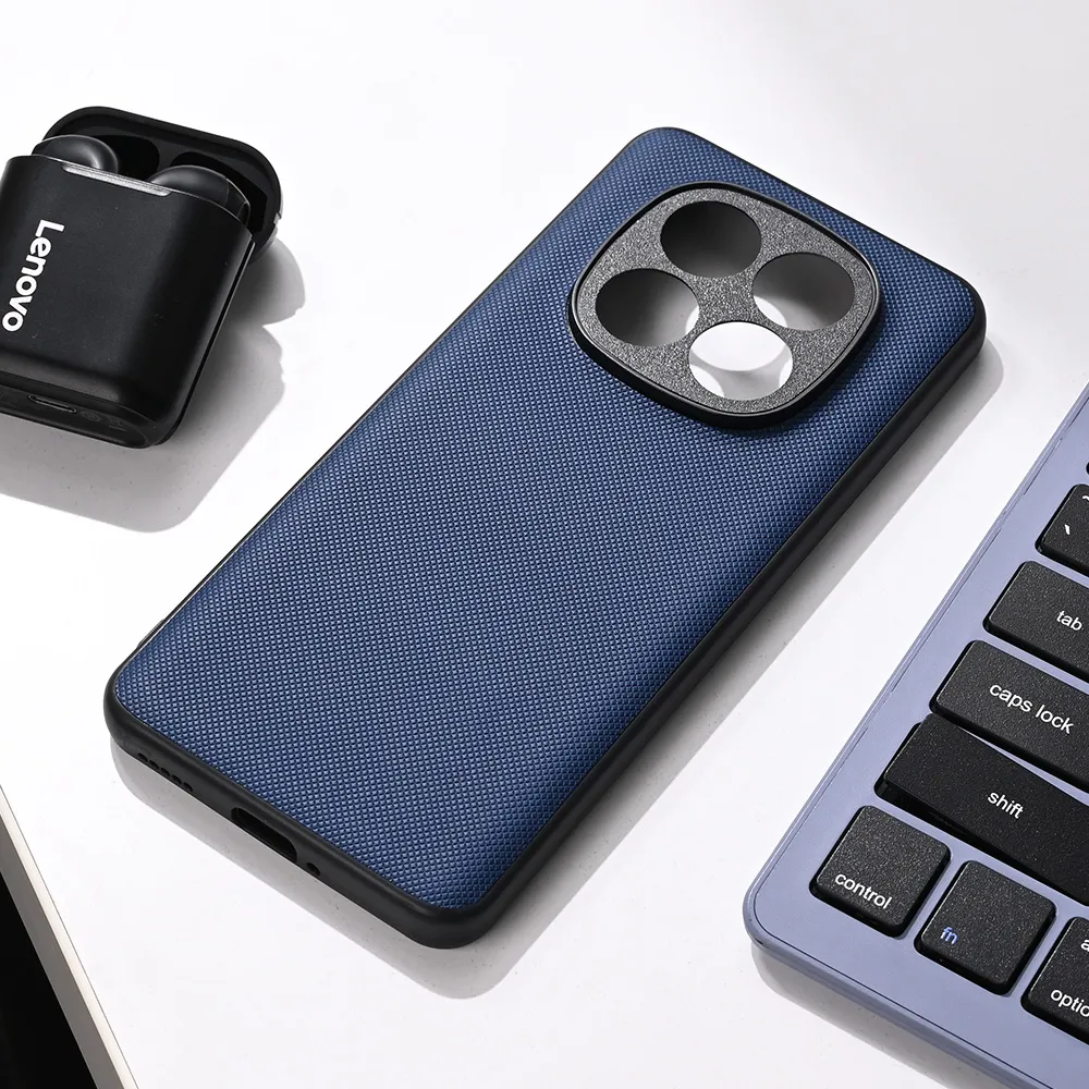 Maska za Xiaomi Redmi Note 14 Pro Plus Teracell Scrub tamno plava