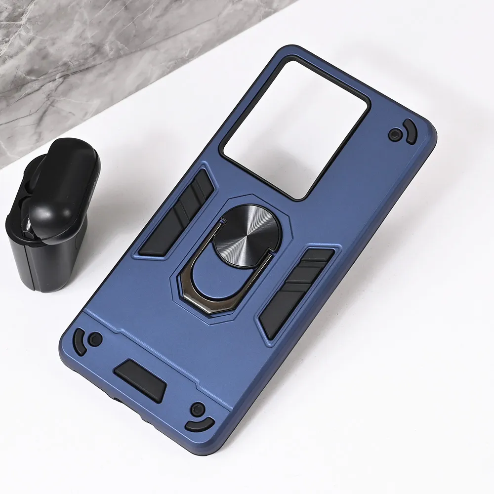 Maska za Xiaomi Redmi Note 14s Hard Ring tamno plava