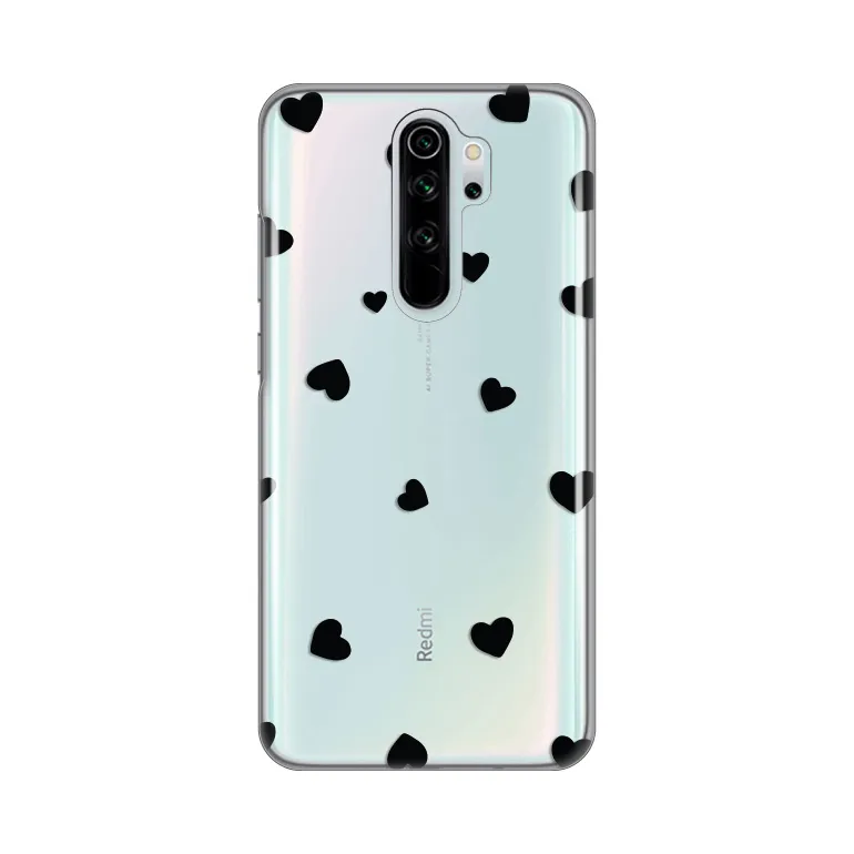 Maska za Xiaomi Redmi Note 8 Pro Hearts Silikonska Print Skin
