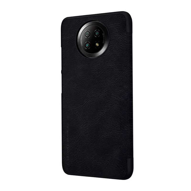 Maska za Xiaomi Redmi Note 9T na preklop Nillkin Qin crna