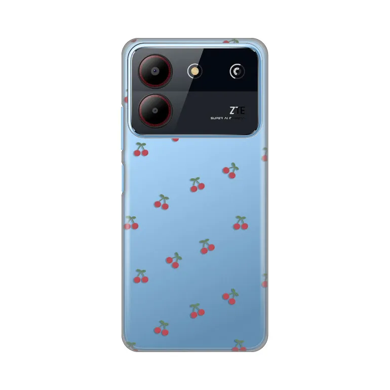 Maska za ZTE Blade A54 Little Cherry Silikonska Print Skin