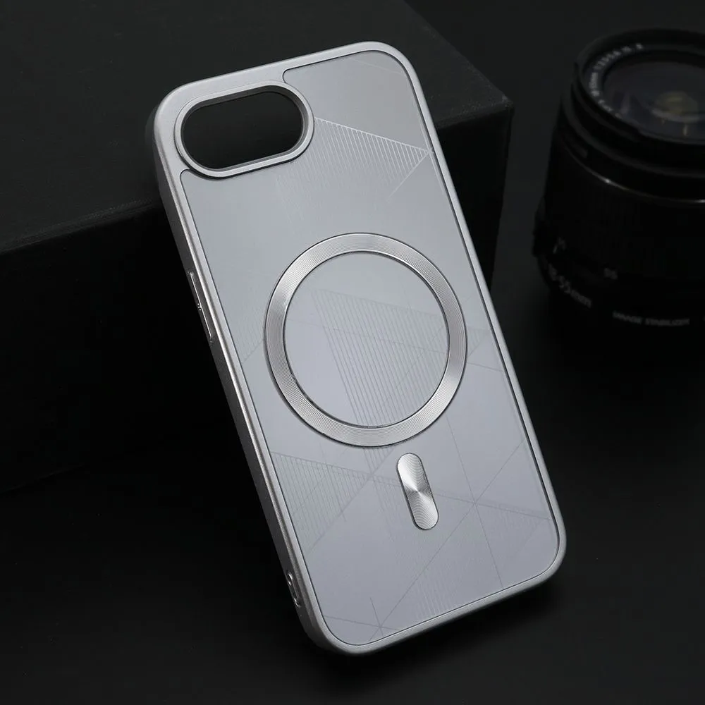Maska ZEN SHIELD MagSafe za iPhone 16e/ srebrna