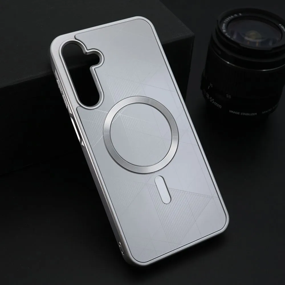 Maska ZEN SHIELD MagSafe za Samsung A166B Galaxy A16 5G/ srebrna