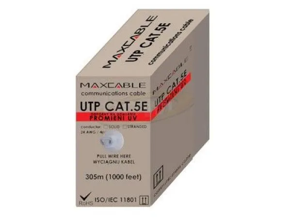 MAXCABLE Kabl UTP cat 5e ,305m