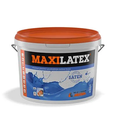MAXIMA Boja za krečenje Maxilatex Saten bela 2l