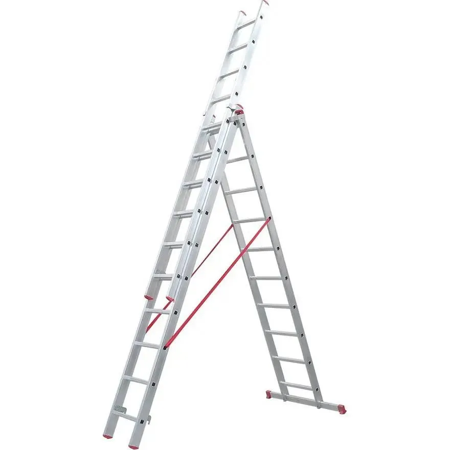 MAXMASTER Trodelne Merdevine 3x10 6,7m 3010