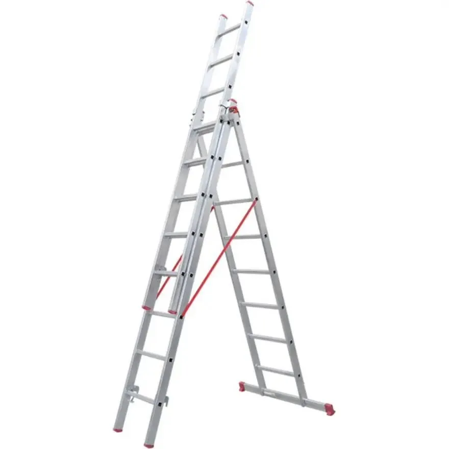 MAXMASTER Trodelne Merdevine 3x8 5,1m 3008