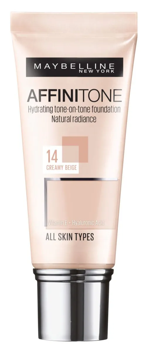 Maybelline New York Affinitone Tečni puder 14 Creamy Beige