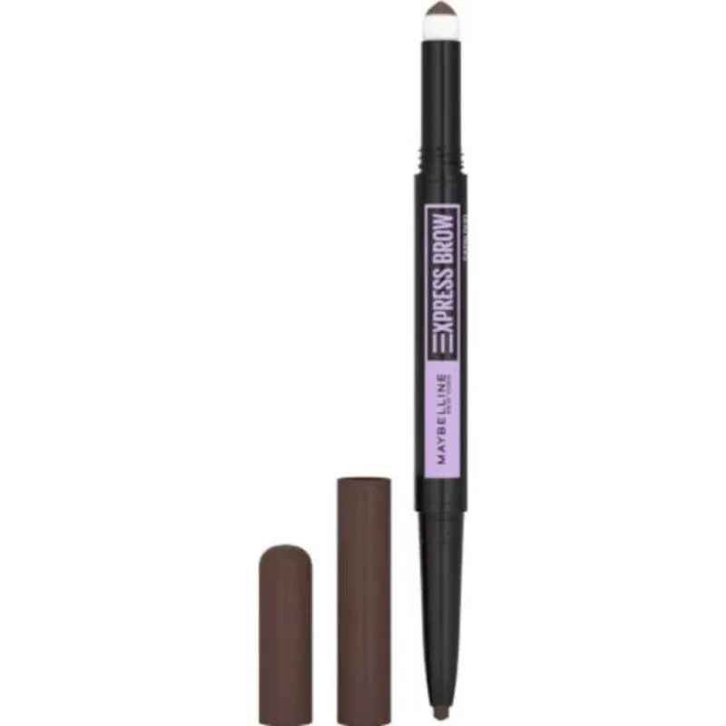 Maybelline New York Express brow satin duo Olovka za obrve, dark brown 04