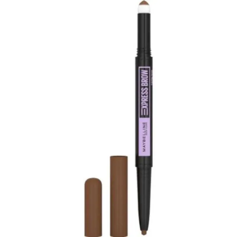 Maybelline New York Express brow satin duo Olovka za obrve, medium brown 02