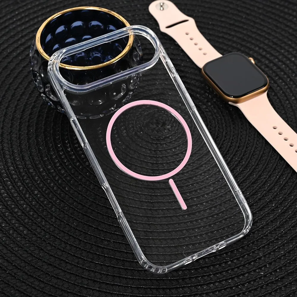 Mcase Maska za iPhone 17 Air 6.9 Magsafe Color Line roze