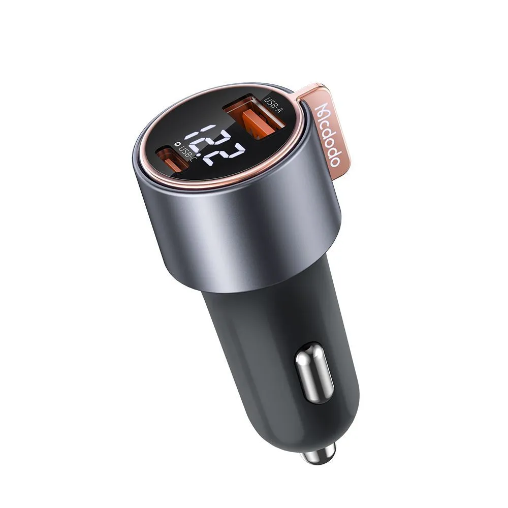 MCDODO Auto Punjač CC-3690/ 75W/ USB-C + USB-A