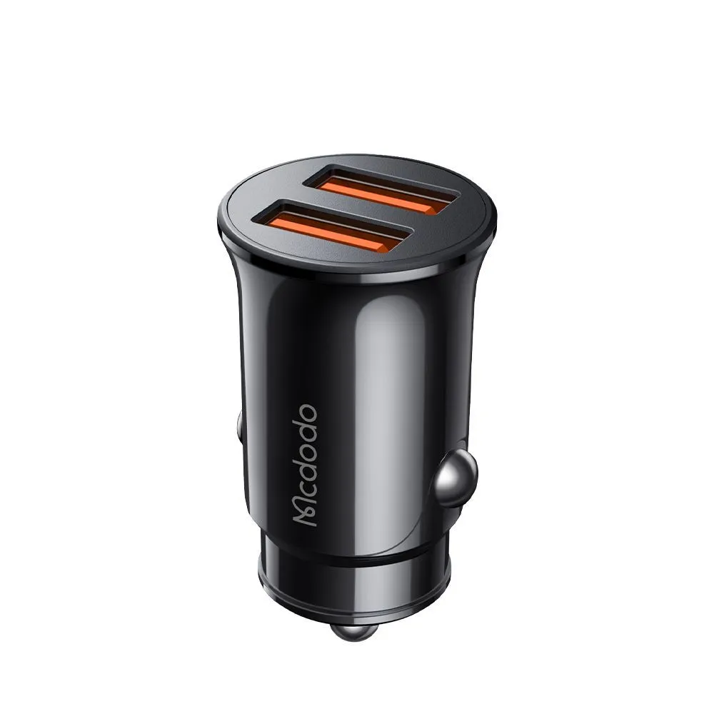 MCDODO Auto Punjač CC-6602/ 12W/ DUAL USB-A/ crna