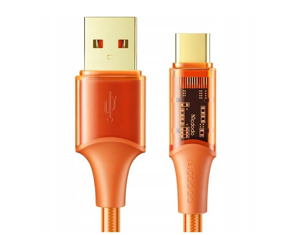 MCDODO Kabl CA-2093/ 6A/ USB-A na TIP-C/ 1.8m/ narandžasta