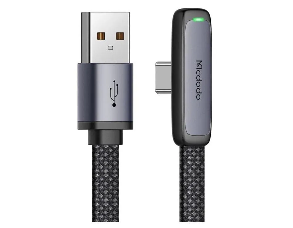 MCDODO Kabl CA-3340 USB NA TIP-C UGAO 90'/ 6A 100W/ Dužina 1/2m