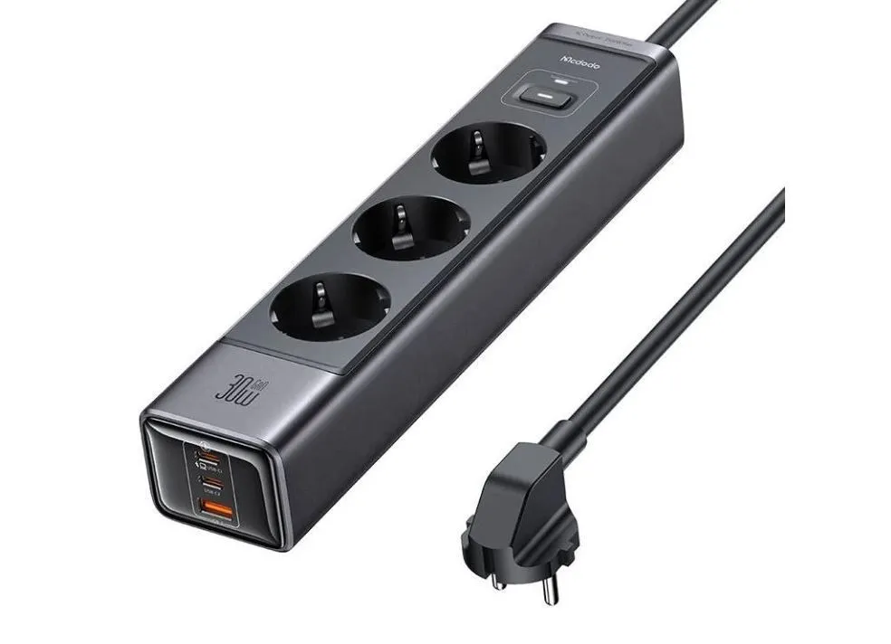 MCDODO Produžni kabl CH-0620 6U1, 30W, 4+ TIP-C X 2+ USB-A