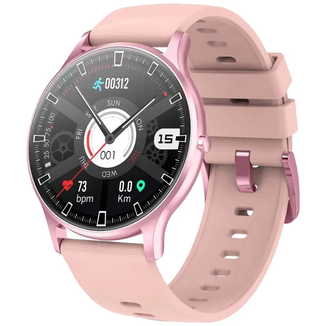 MEANIT Pametni sat, 1.3" ekran, multi sport, Bluetooth - M33 Lady