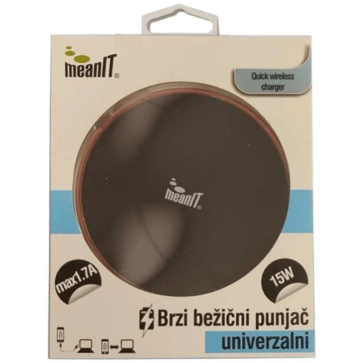 MEANIT Punjač bežični BPM1/ brzi 15W