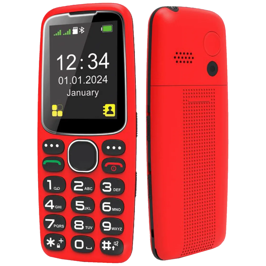 MeanIT Senior 10 Plus/ SOS dugme/ crvena