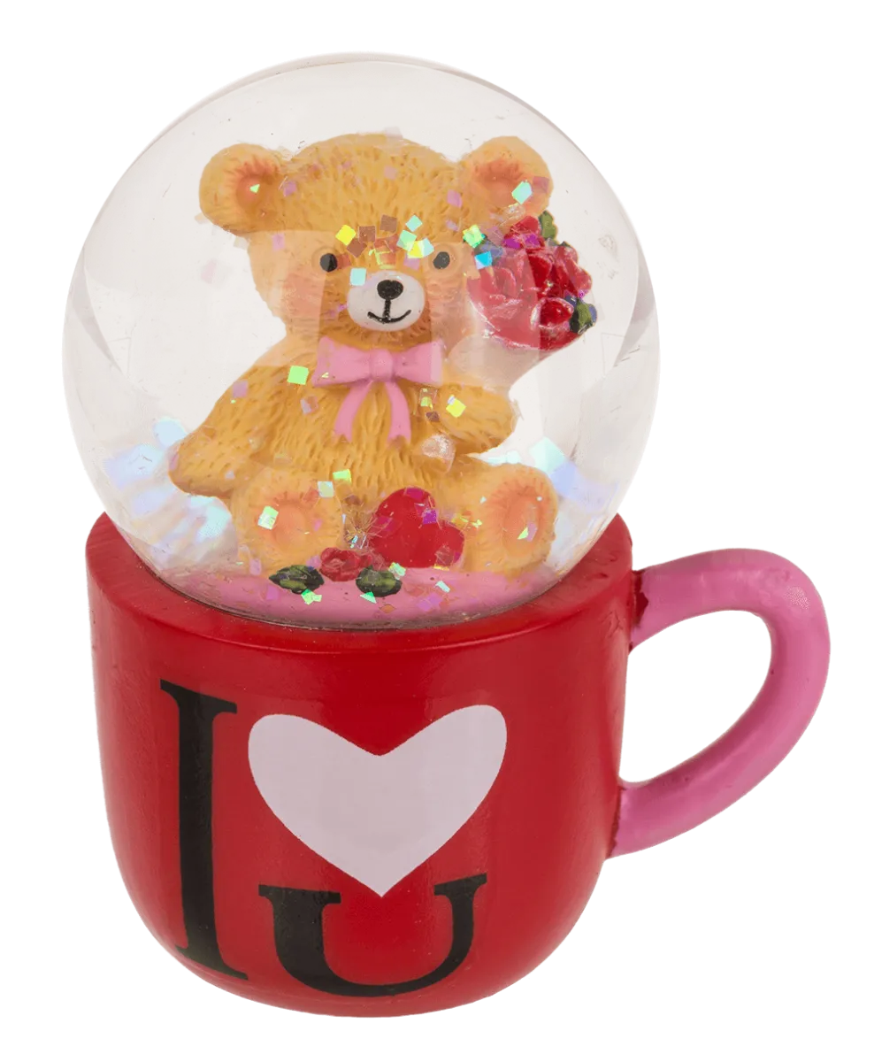 Meda u šolji u glob 7x6 i love you2711