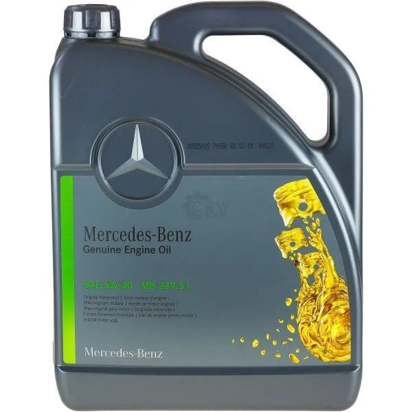 Mercedes motorno ulje 5W30  5L