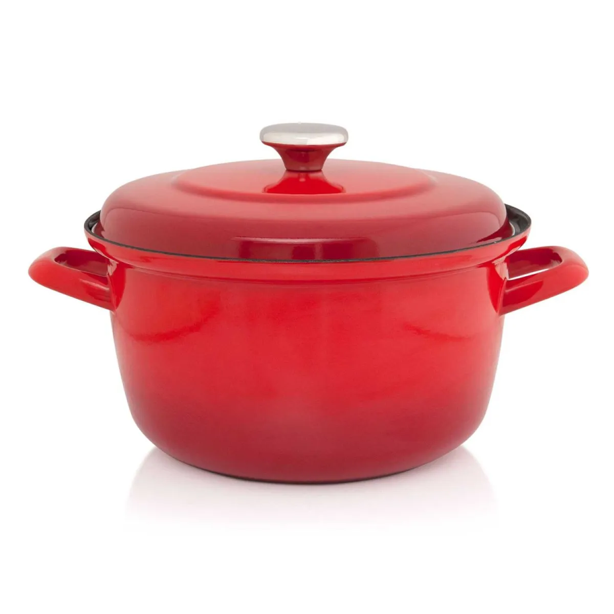 METALAC Duboka šerpa crvena Maximus 24cm/5,4L