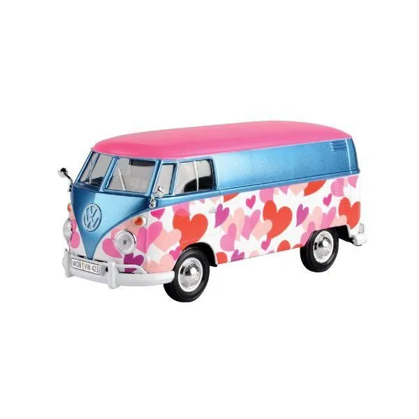 Metalni model kombija Volkswagen delivery van love 1:24