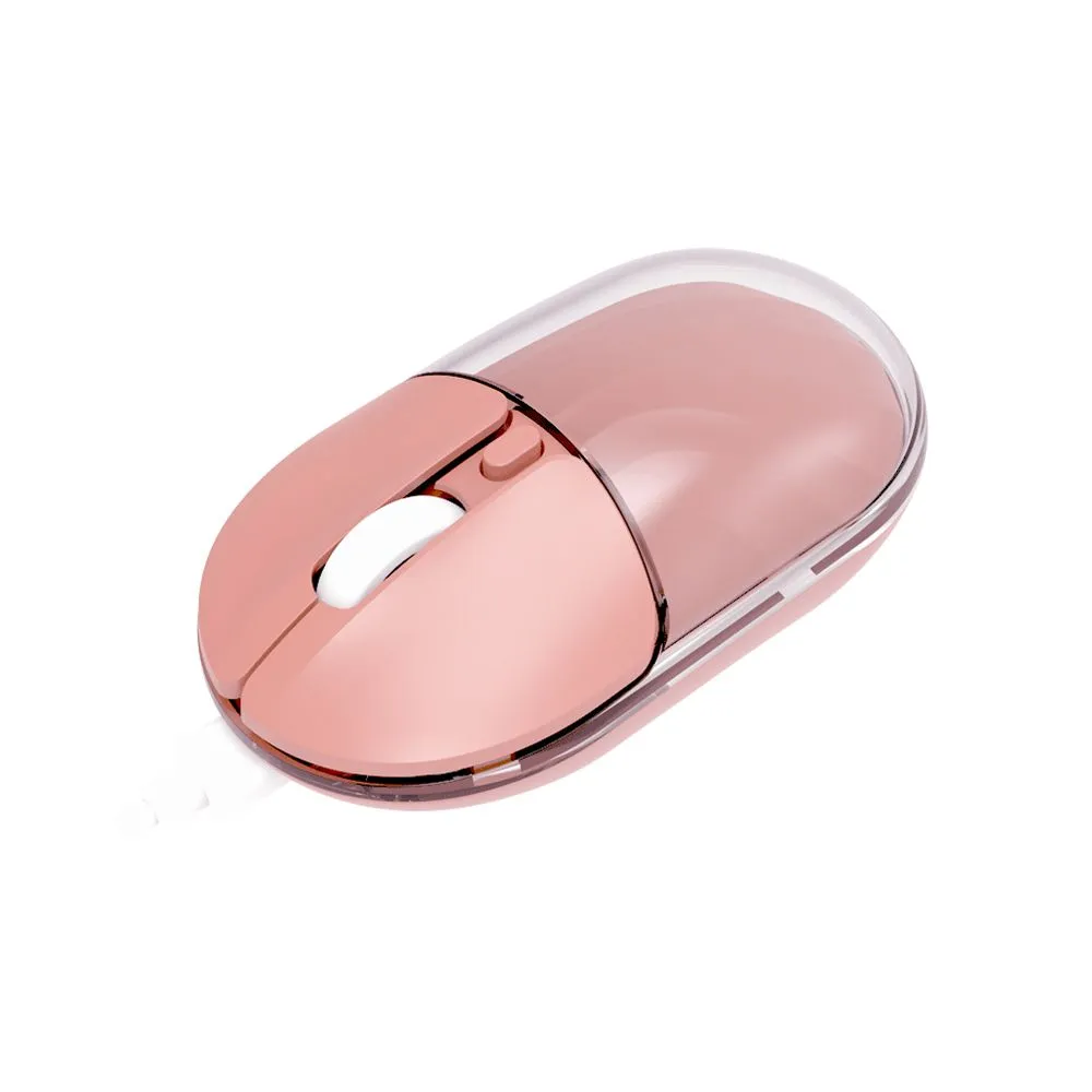 JEDEL Bežični miš Dual Modes 2in1 WD142 pink