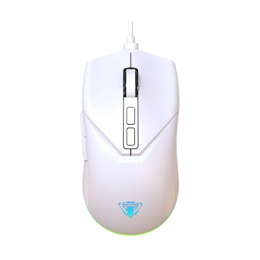 JEDEL Gejmerski miš GM700 beli