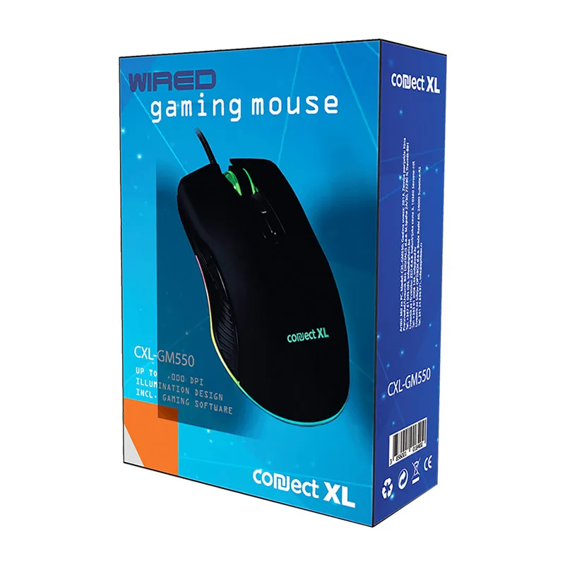 Miš opticki/ Connect XL 1500 / CXL-GM550 dpi/ GAMER/ USB/ 7 tipki